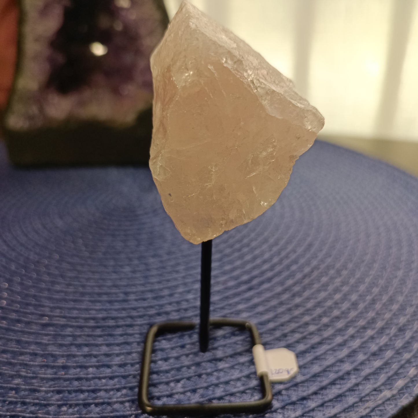 Cuarzo Rosa en Peana