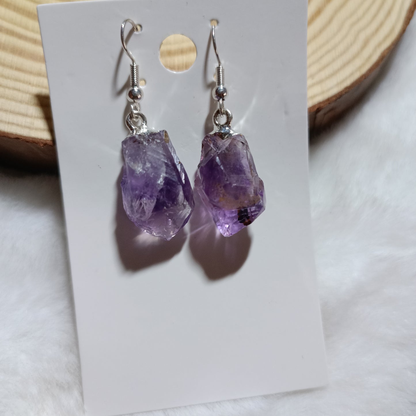 Pendientes de Punta de Amatista