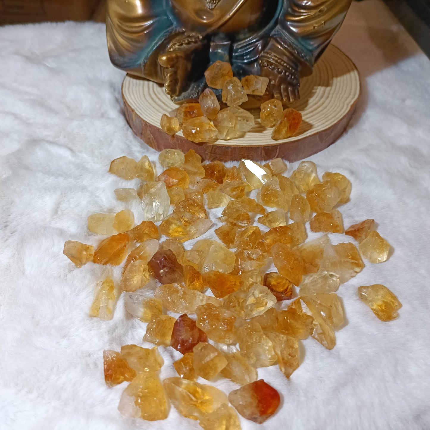 Masivo de Citrino en bruto