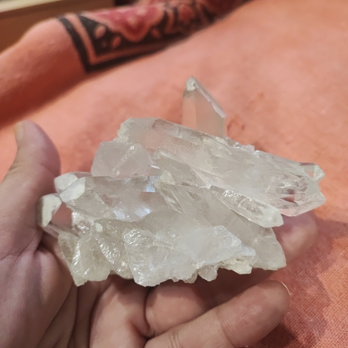 Drusa Cuarzo Cristal