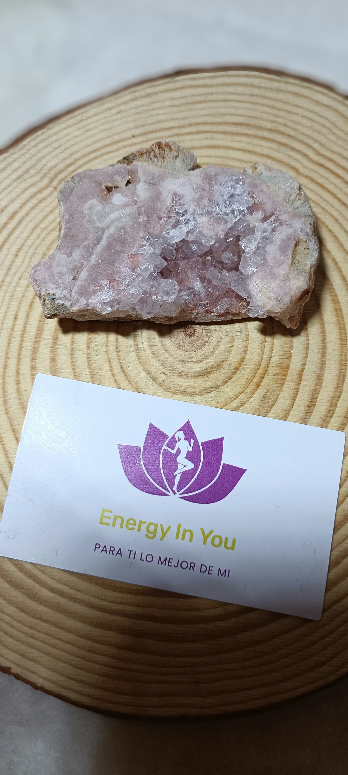 Amatista Rosa Slab en bruto