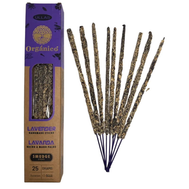 Incienso Orgánico Ullas Lavanda