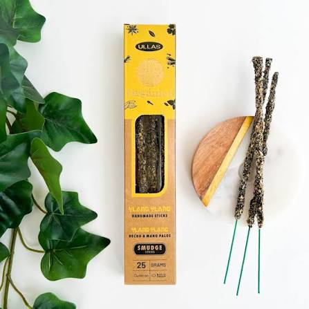 Incienso Orgánico Ullas Ylang Ylang
