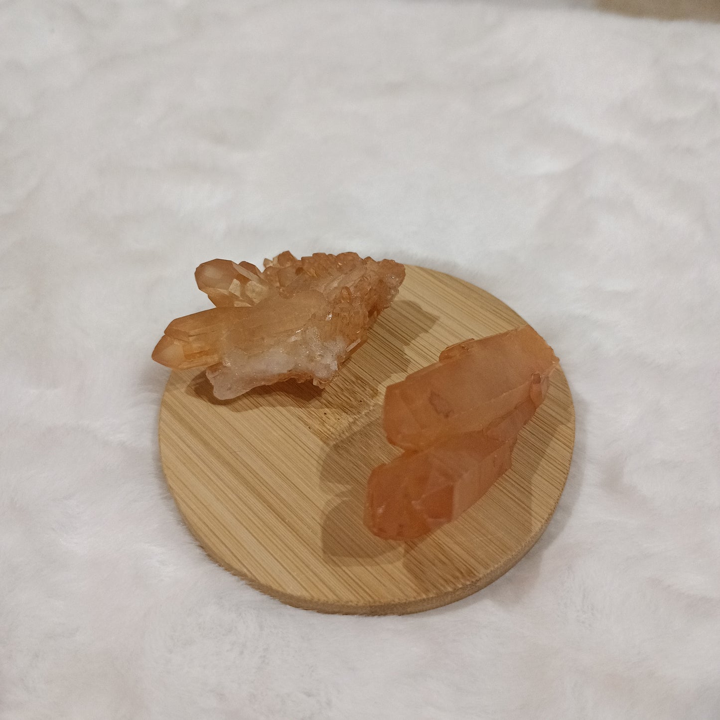 Drusas Cuarzo mandarina ( bruto )