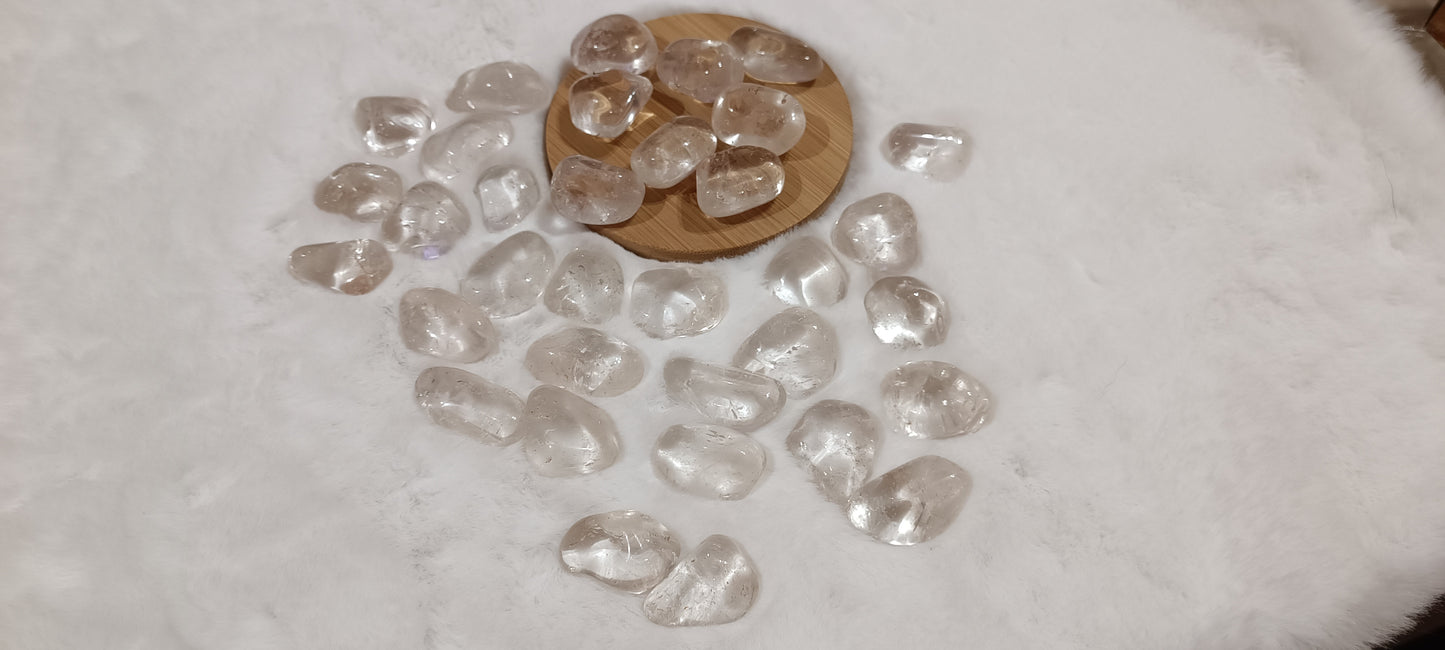 Rodado Cuarzo Cristal