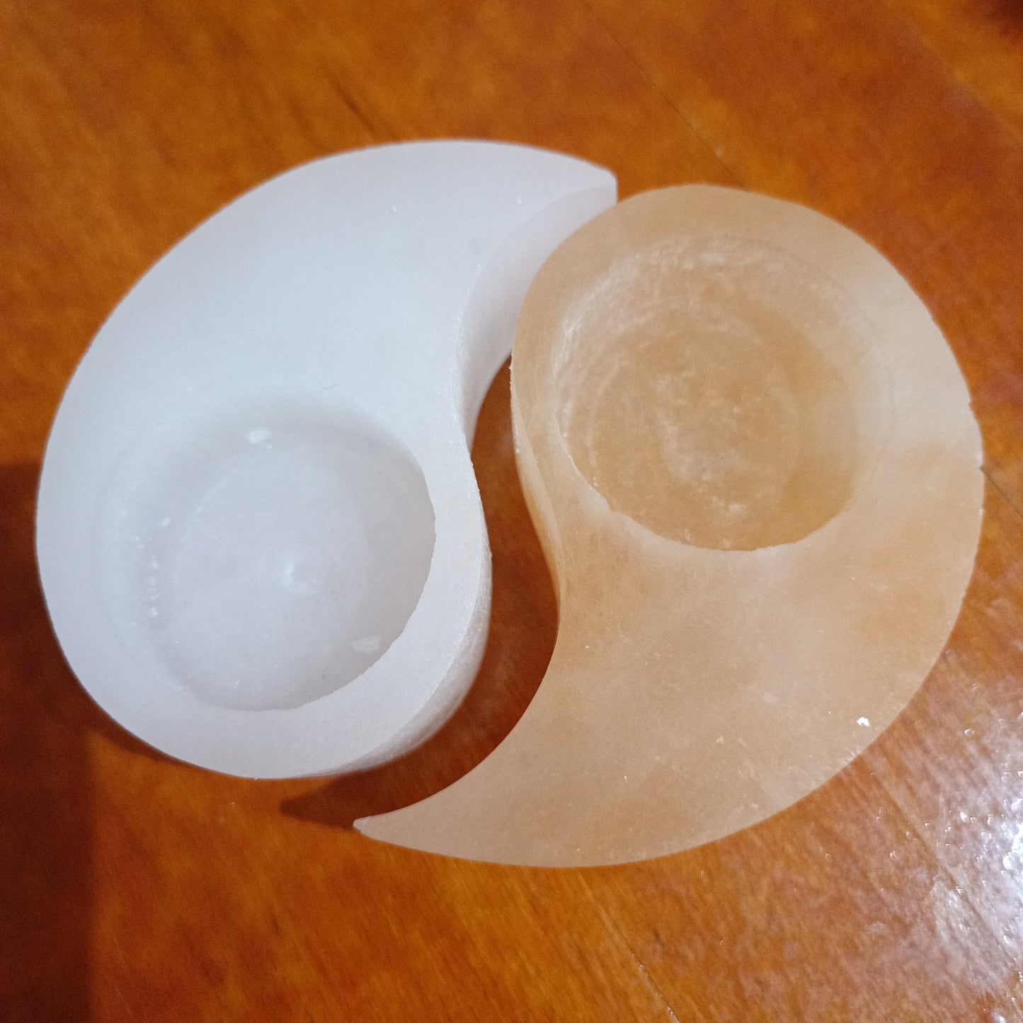 Portavelas de  Selenita