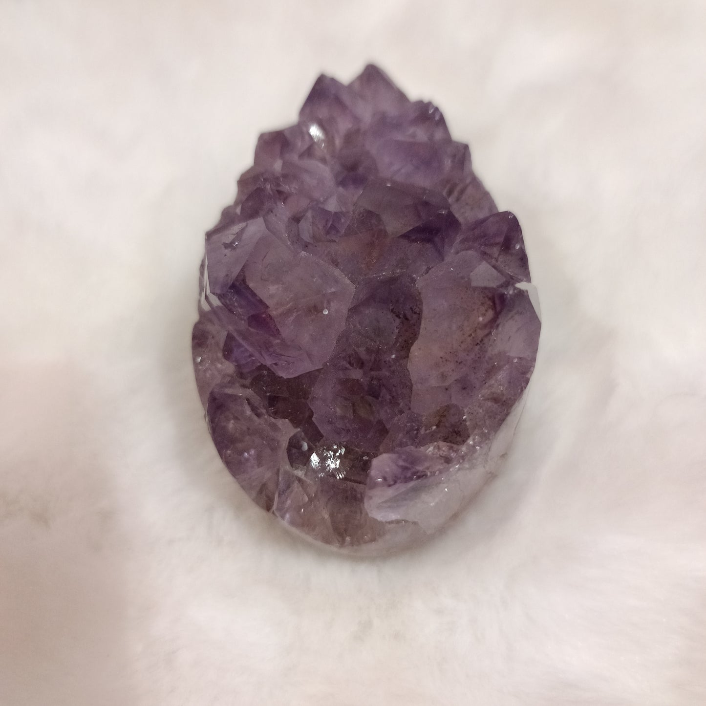 Drusas de Amatista en bruto ( forma de Gota )