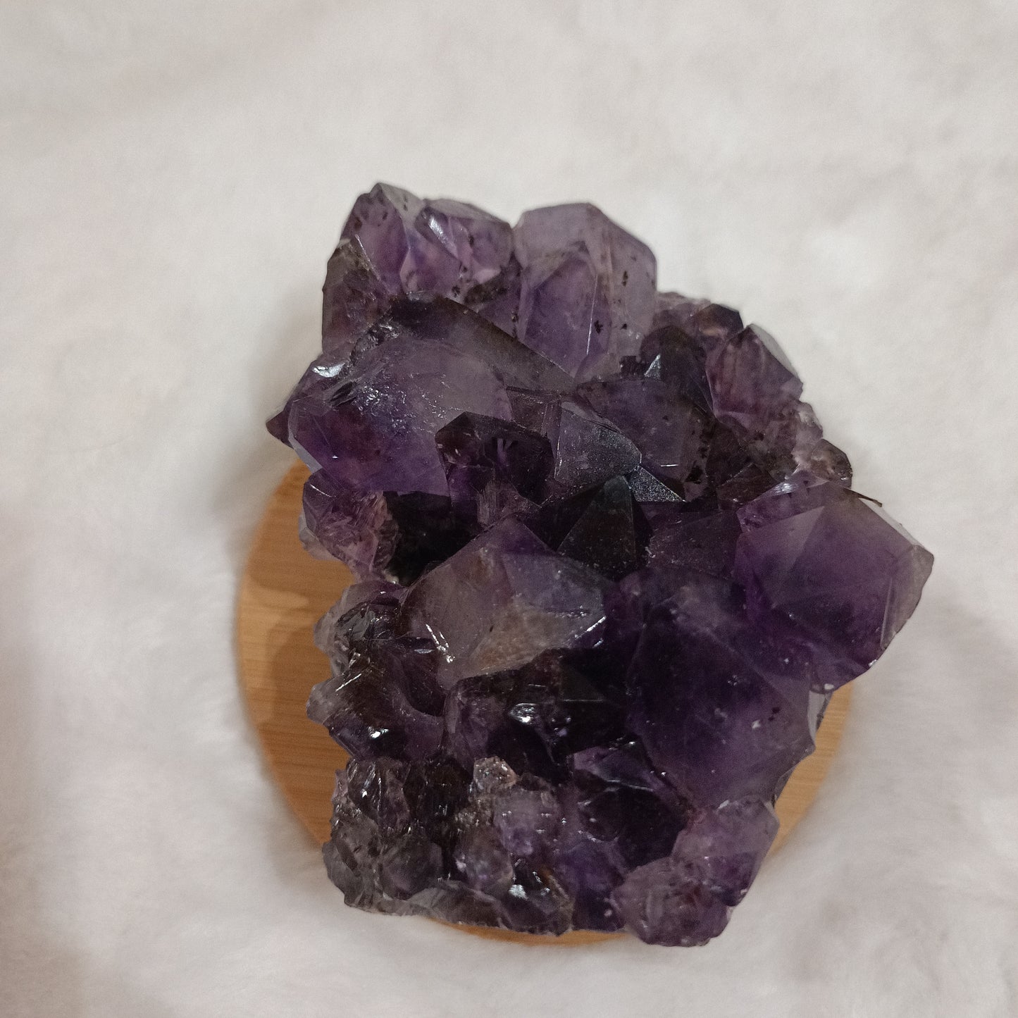 Drusas Amatistas en bruto semipulidas
