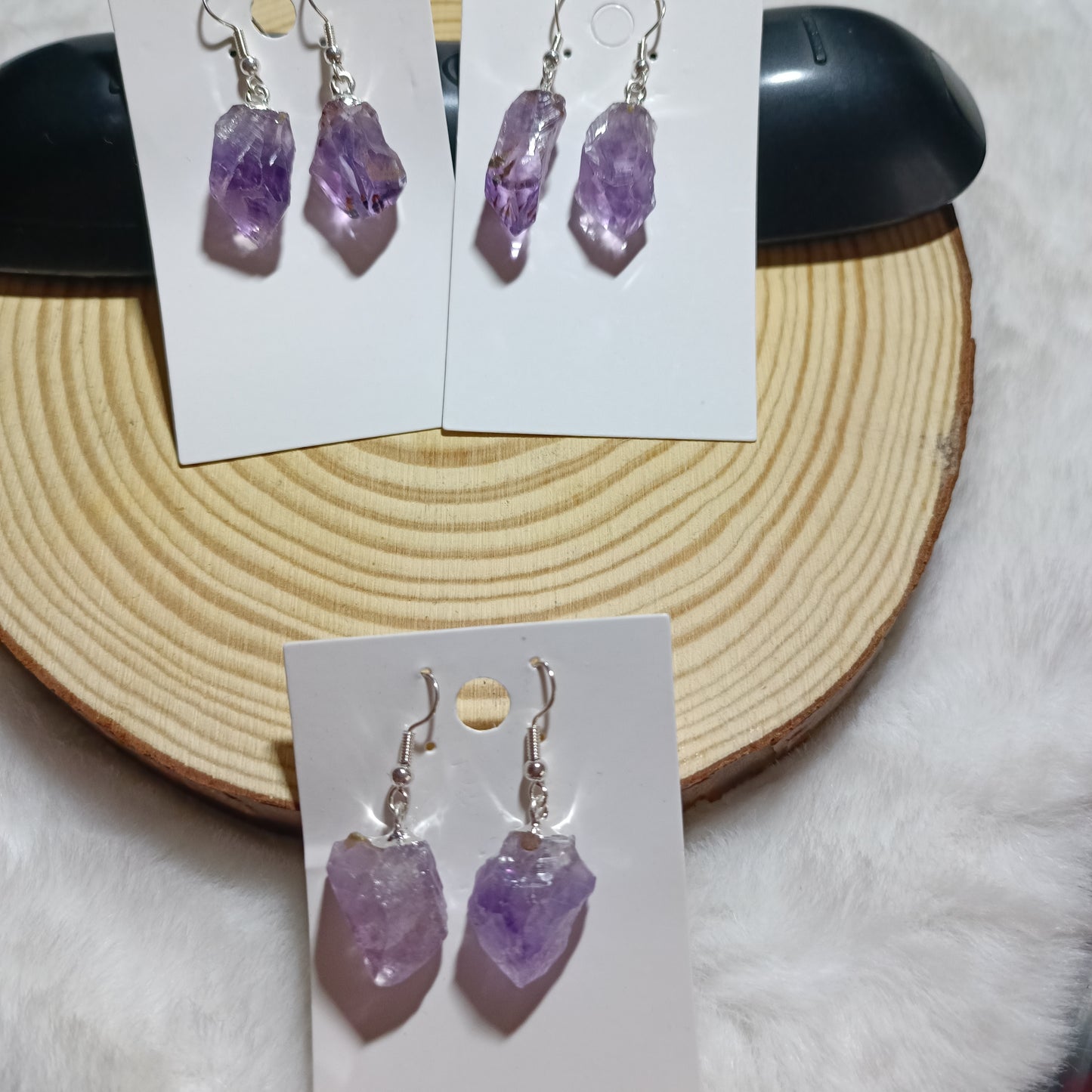 Pendientes de Punta de Amatista