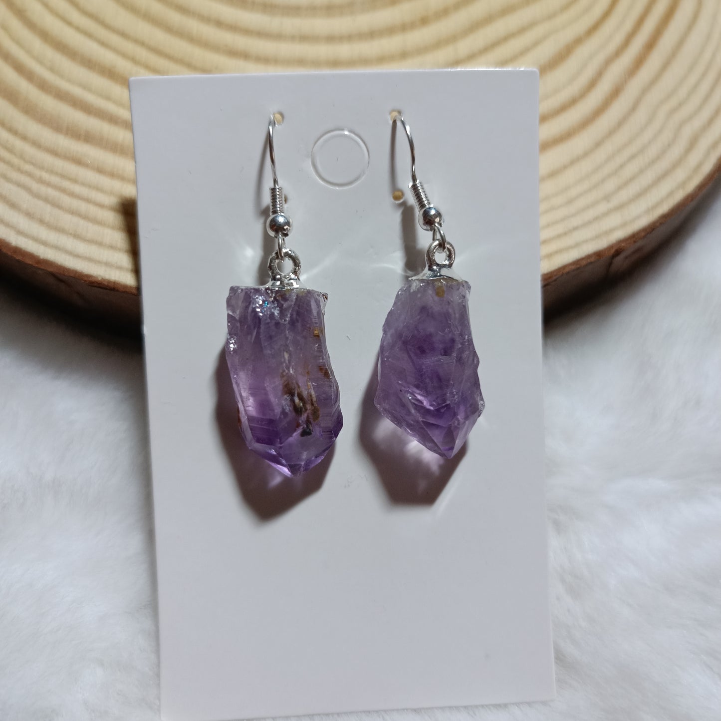 Pendientes de Punta de Amatista