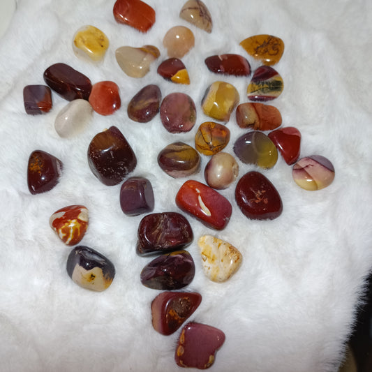 Rodado Pulido de Jaspe Mokaita