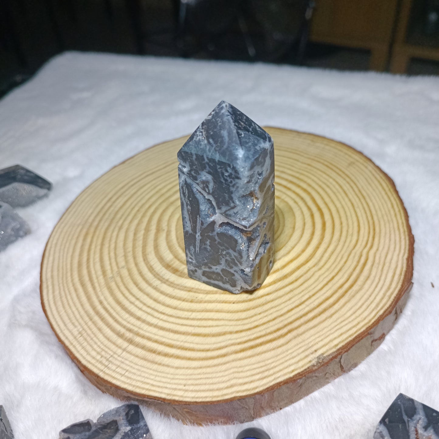 Obeliscos de Esfalerita Semipulidos