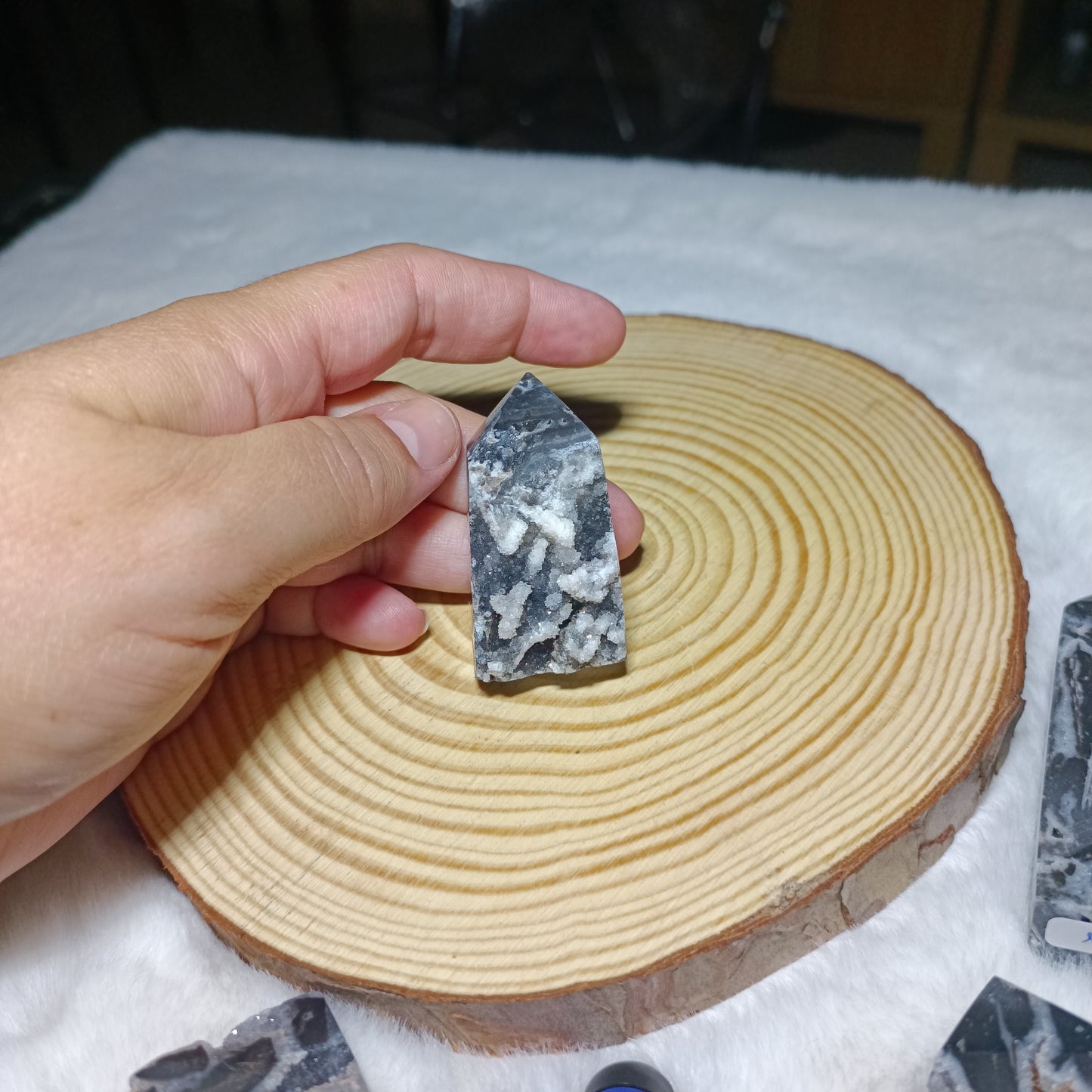 Obeliscos de Esfalerita Semipulidos