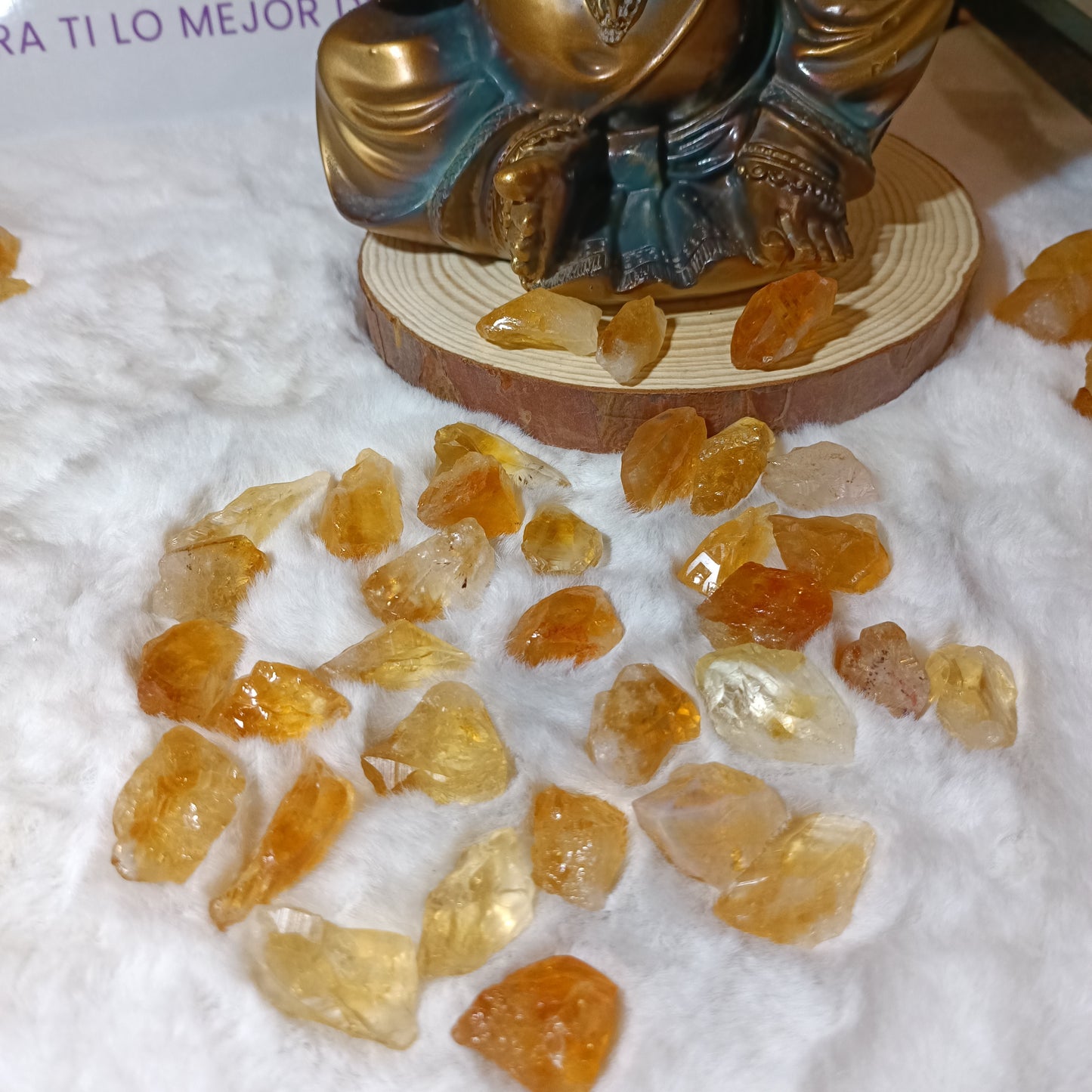 Masivo de Citrino en bruto