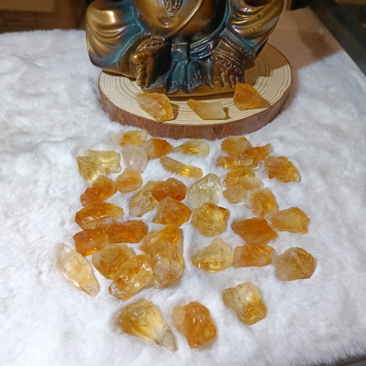 Masivo de Citrino en bruto