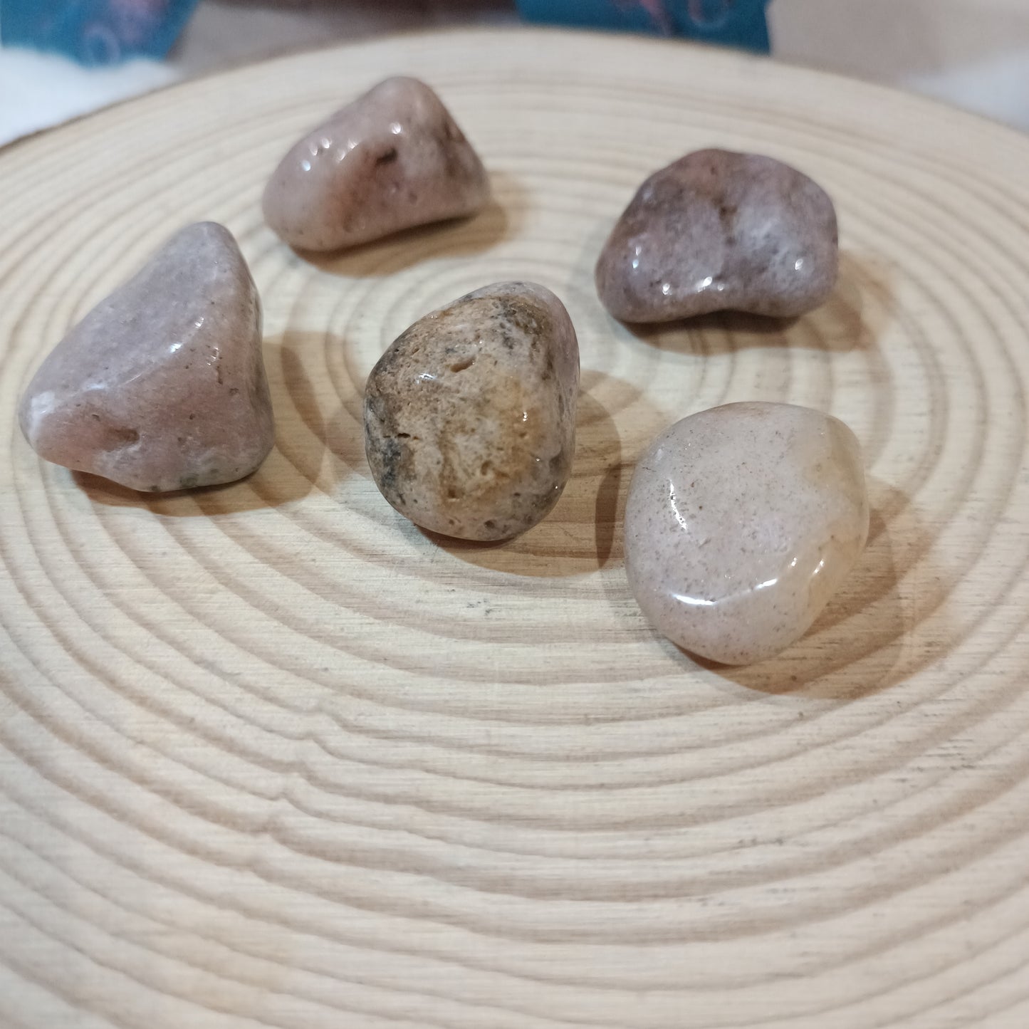 Rodado Pulido de Amatista Rosa