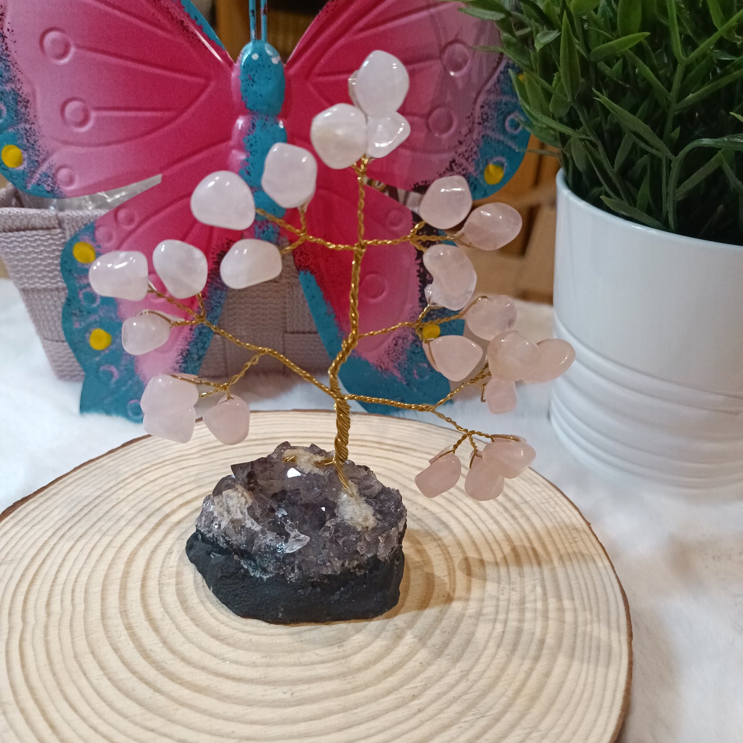 Bonsai con Base de Amatista