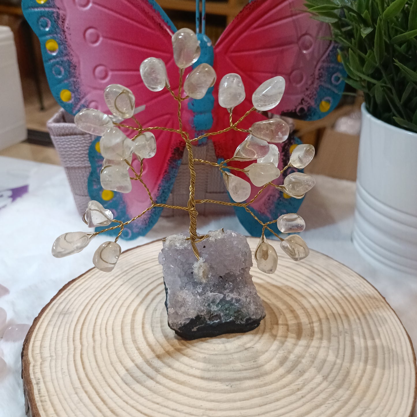 Bonsai con Base de Amatista