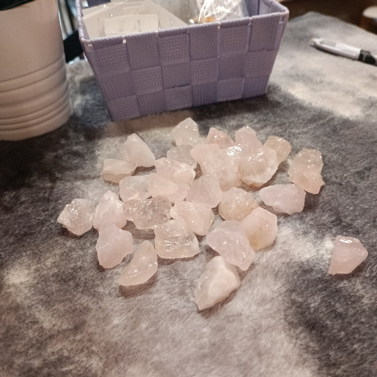 Masivo de Cuarzo Rosa