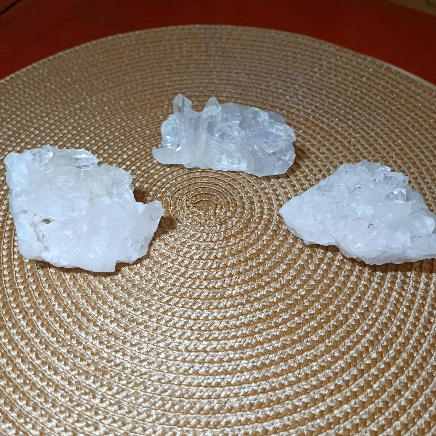 Drusa de Cuarzo Cristal de Roca