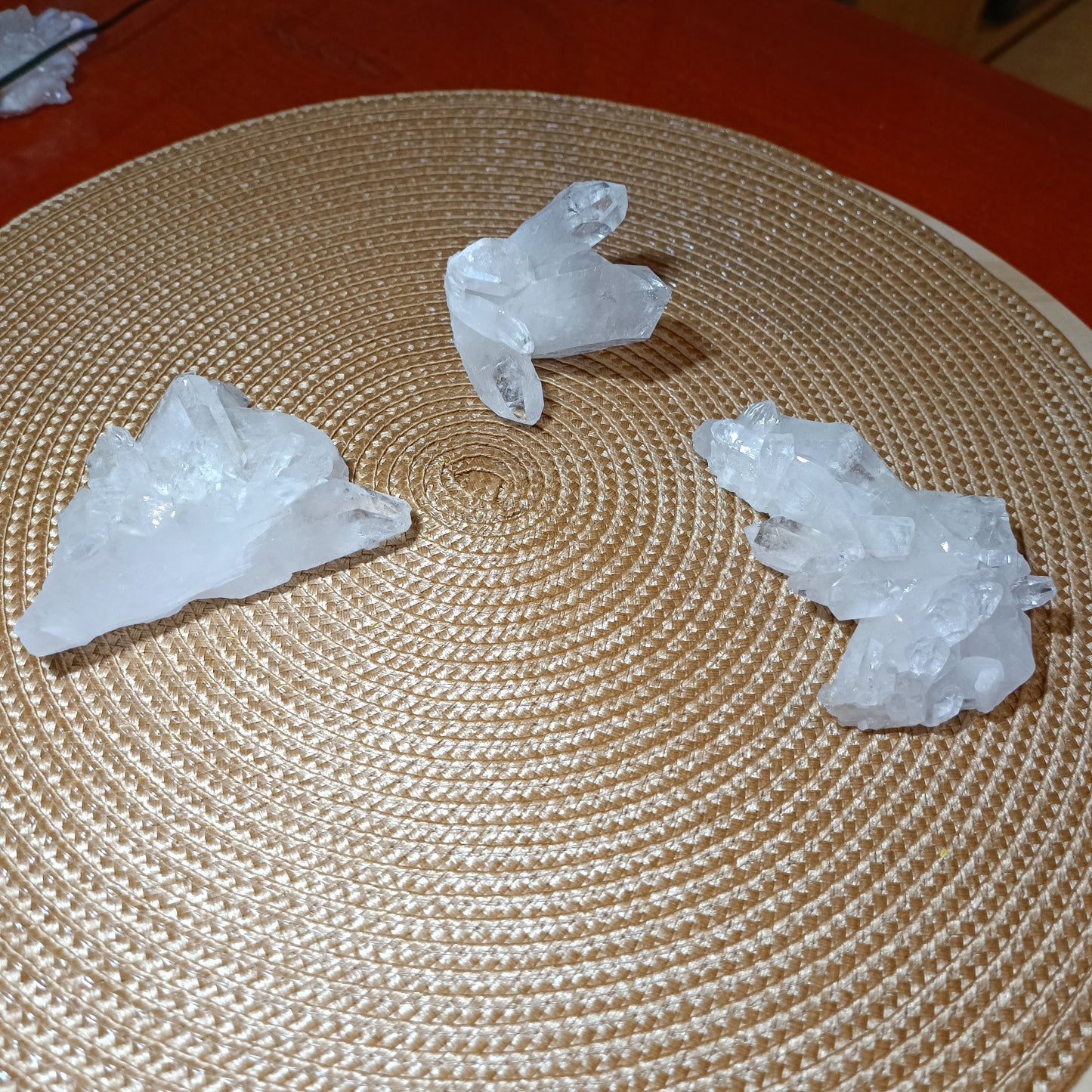 Drusa de Cuarzo Cristal de Roca