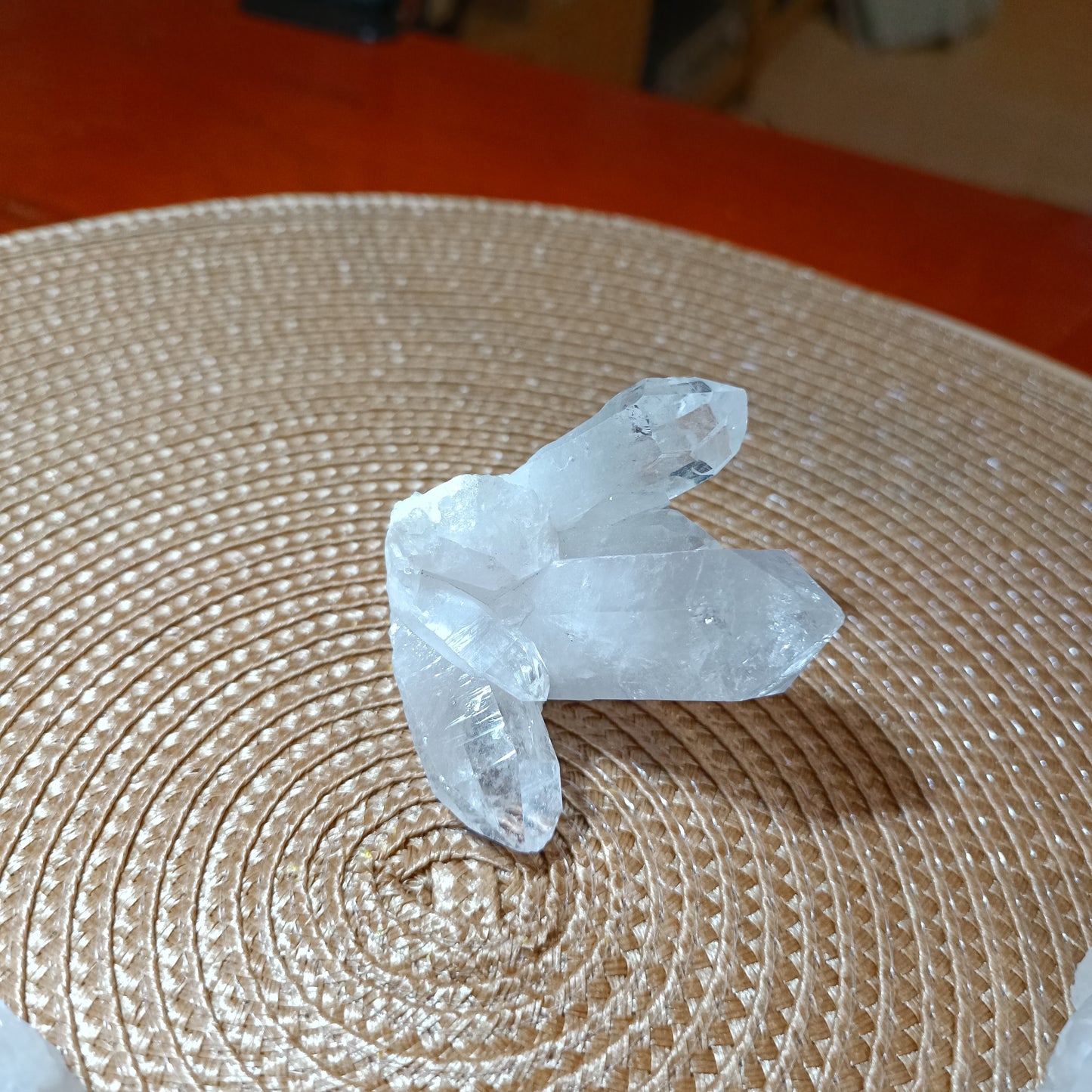 Drusa de Cuarzo Cristal de Roca