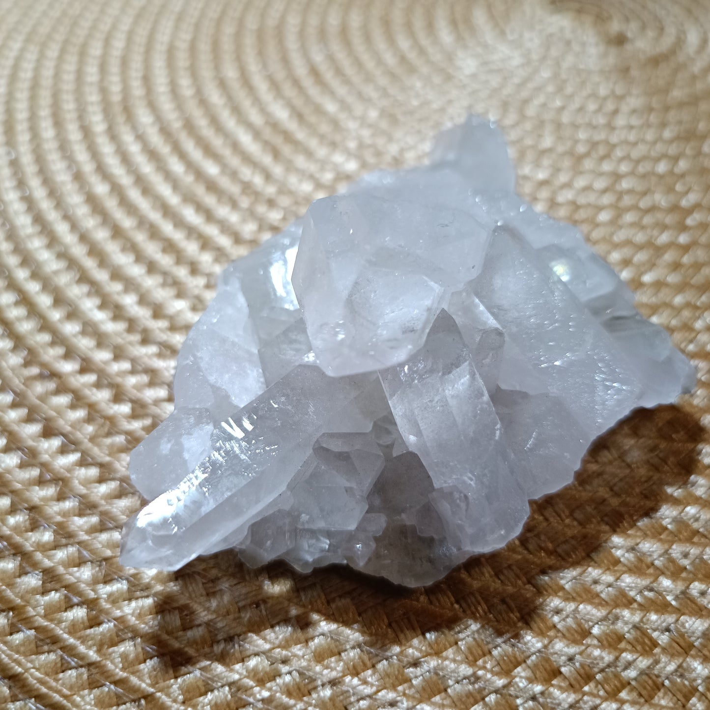 Drusa de Cuarzo Cristal de Roca