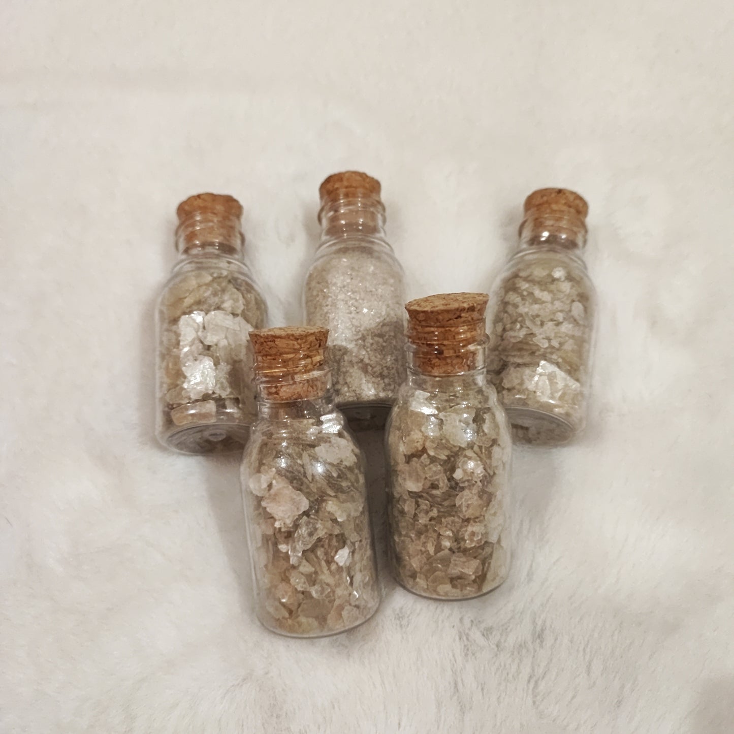 Botellas de minerales