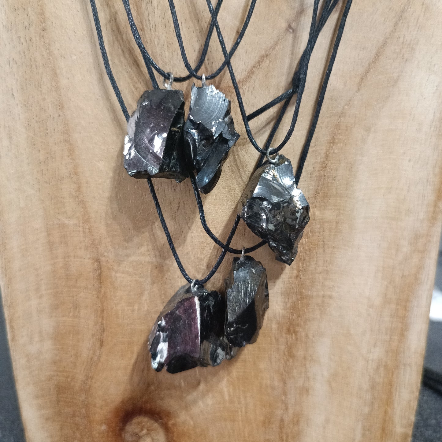 Colgante Shungit Élite en bruto