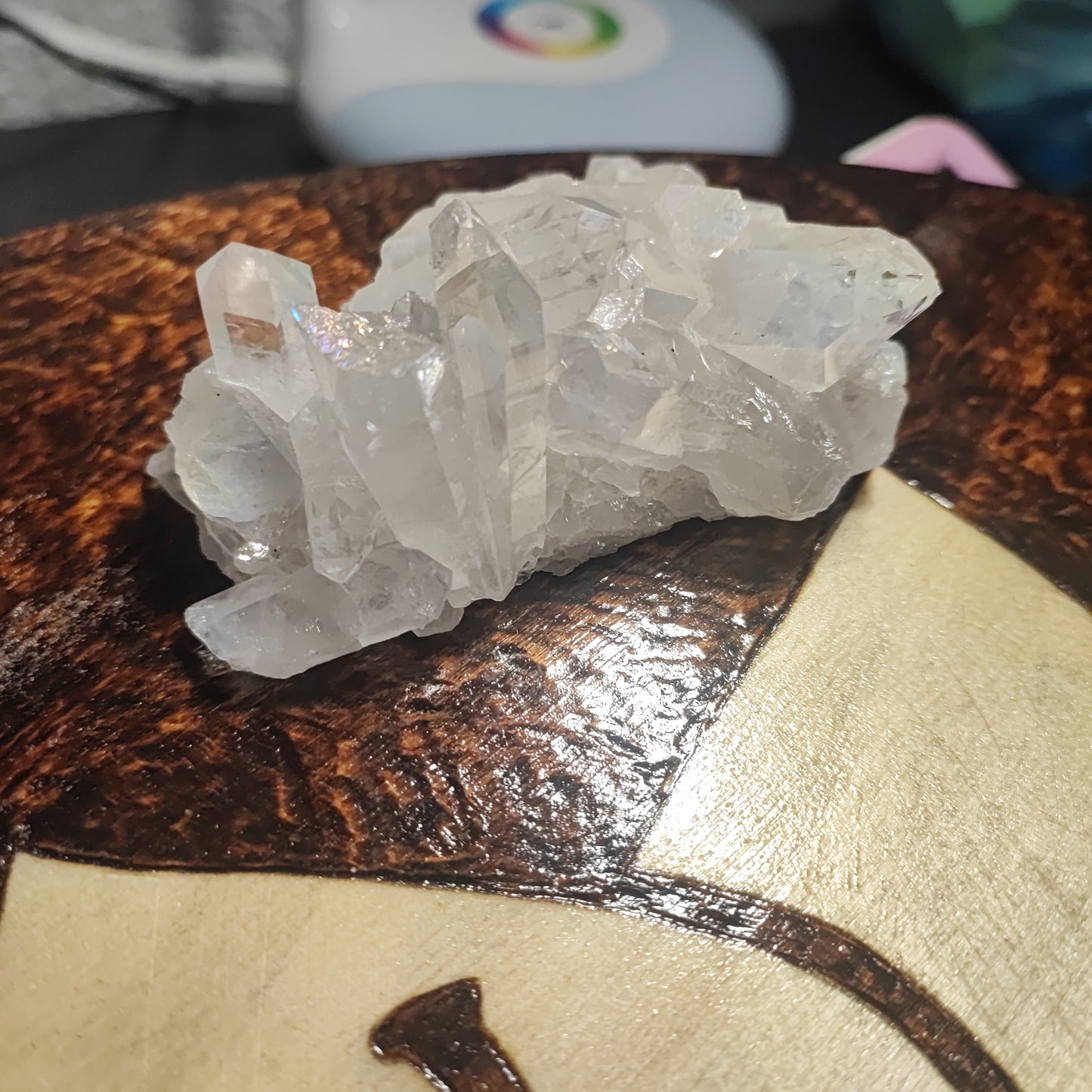 Drusa de Cuarzo Ángel AURA