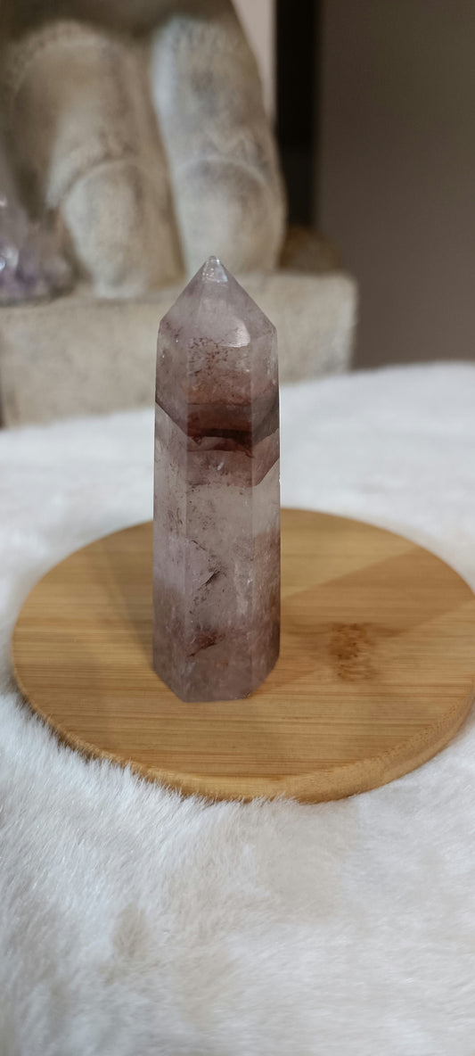 Punta Generadora de Cuarzo Hematoide