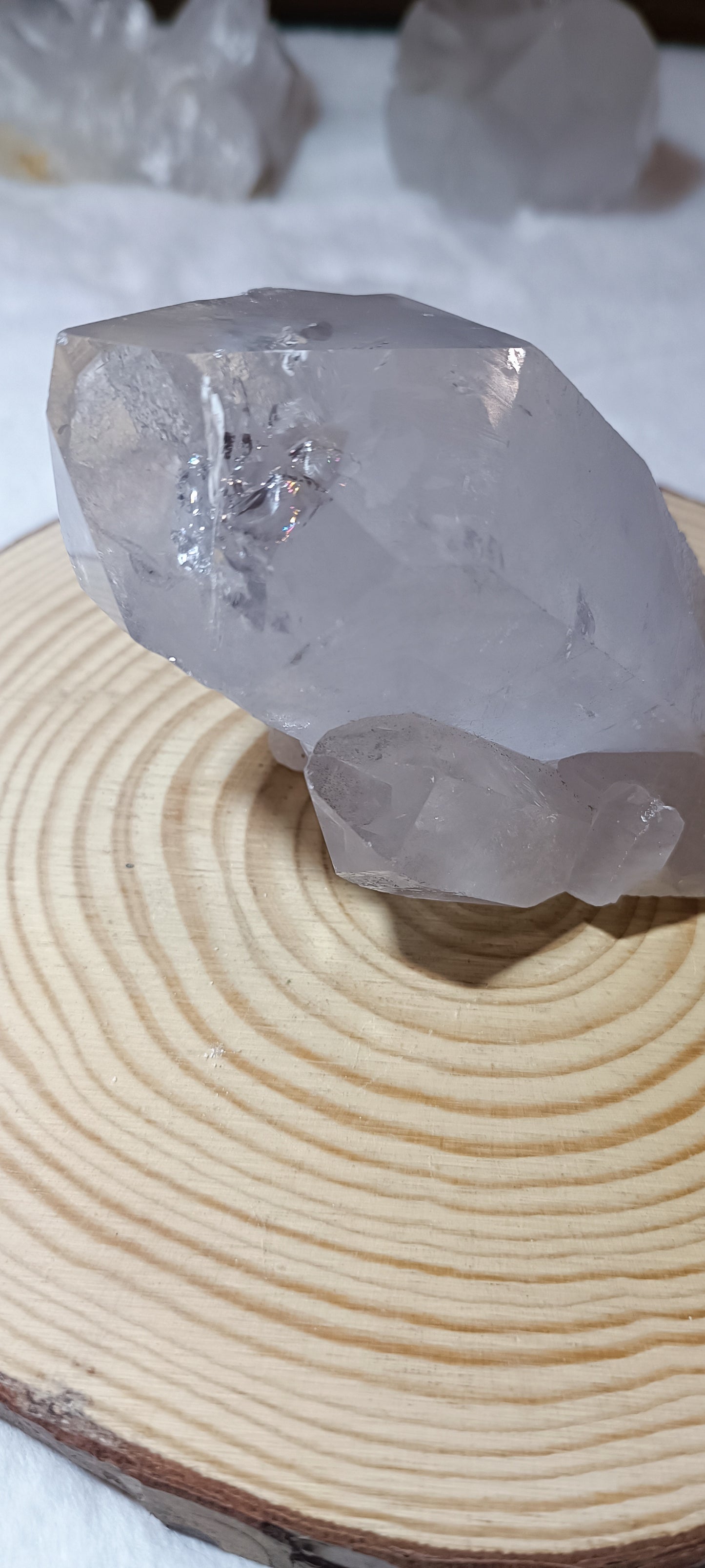 Drusa de Cuarzo Cristal de Roca