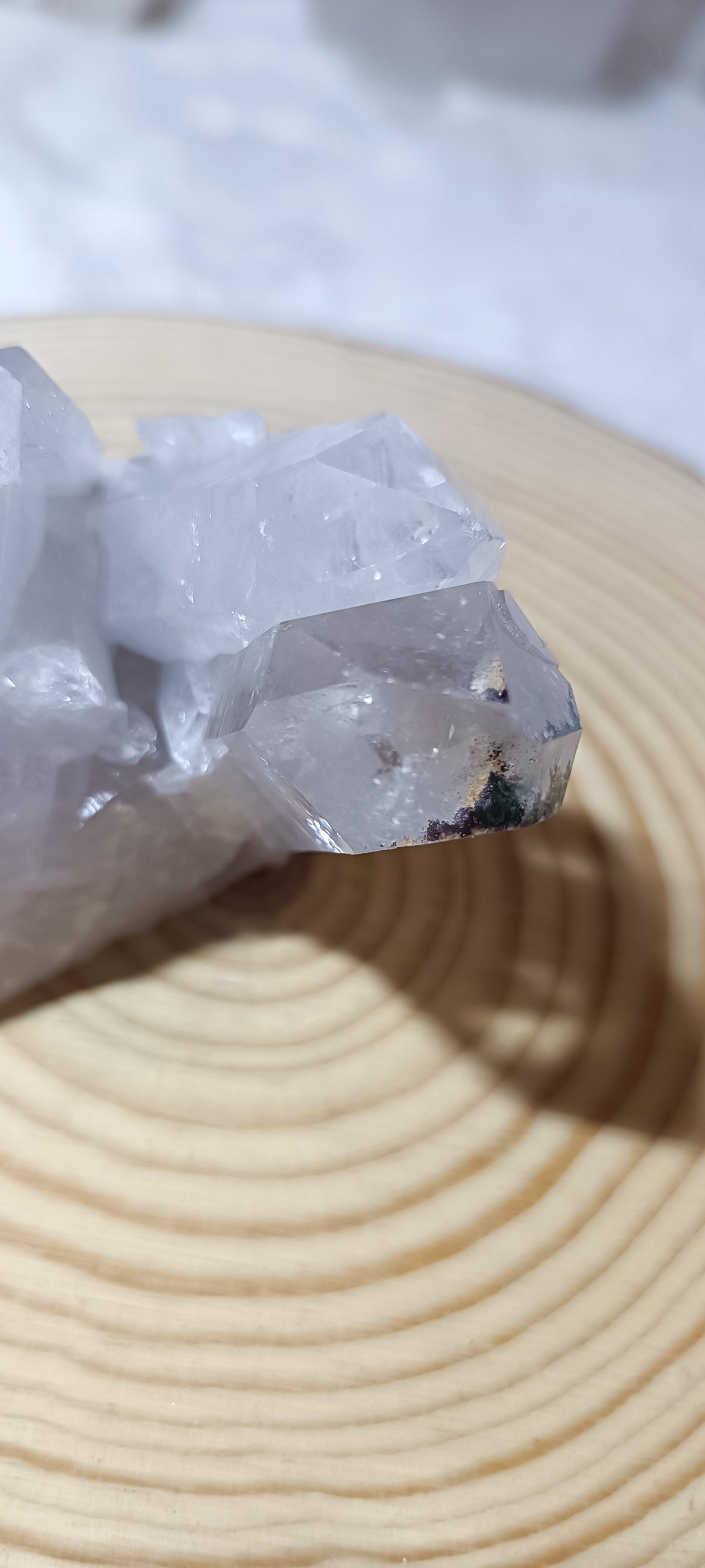 Drusa de Cuarzo Cristal de Roca