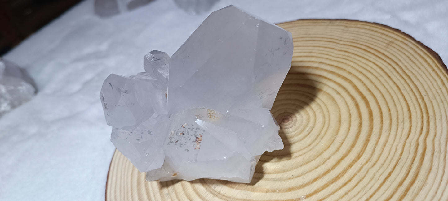 Drusa de Cuarzo Cristal de Roca