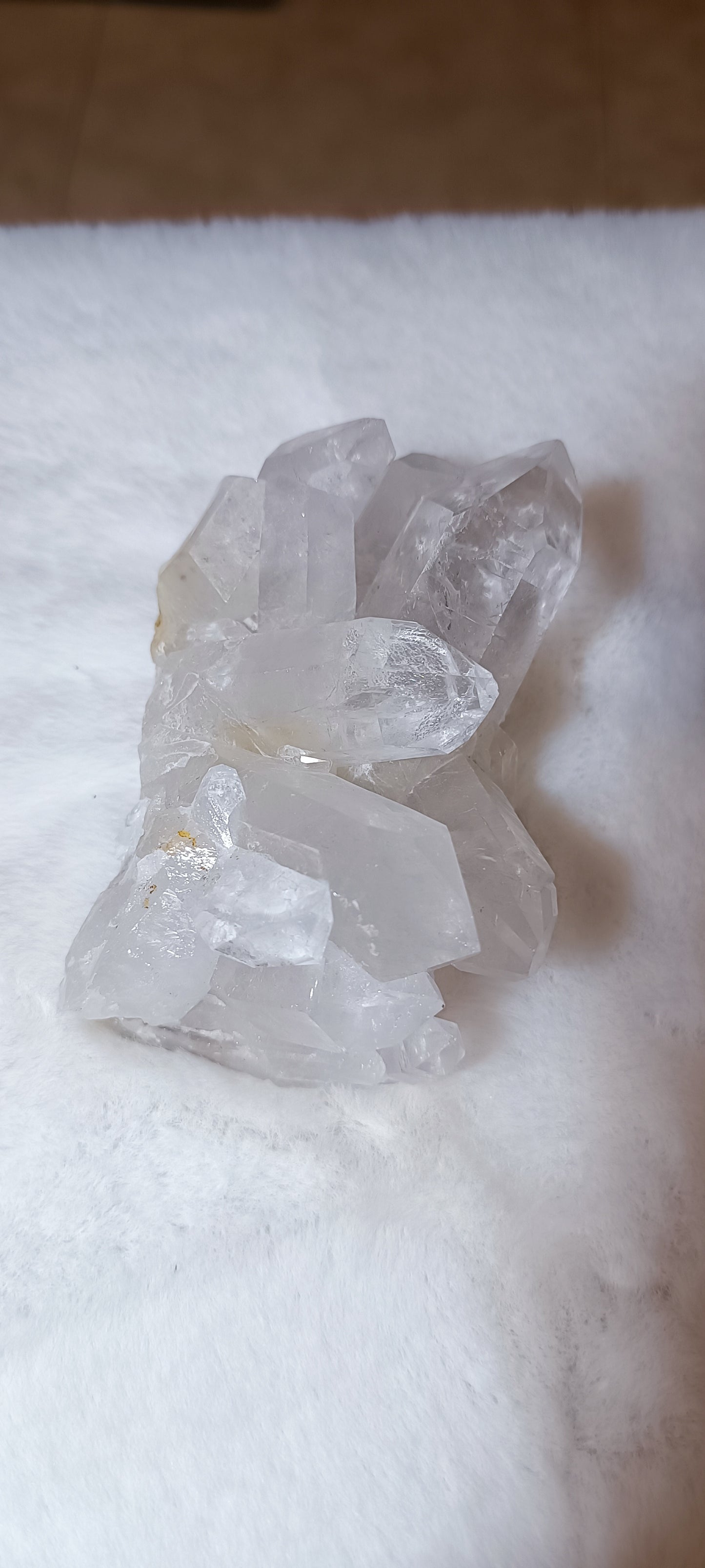 Drusa de Cuarzo Cristal de Roca.