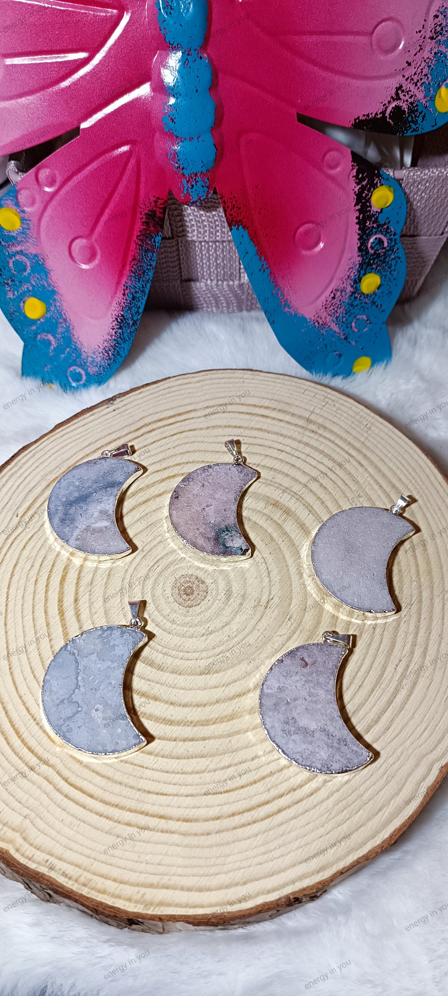 Colgante de Amatista Rosa