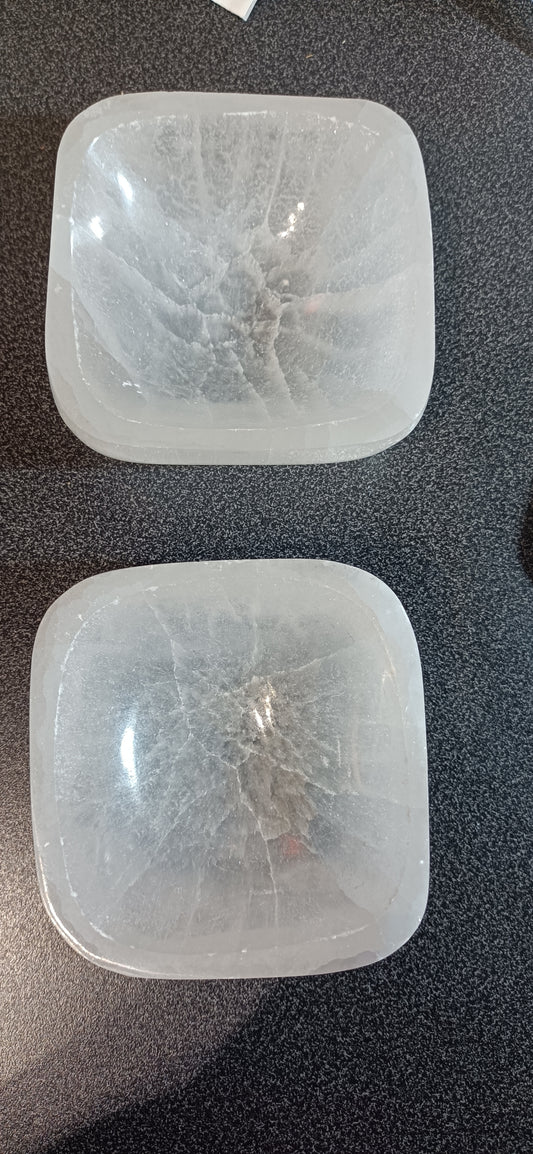 Cuenco de Selenita Tamaño XL