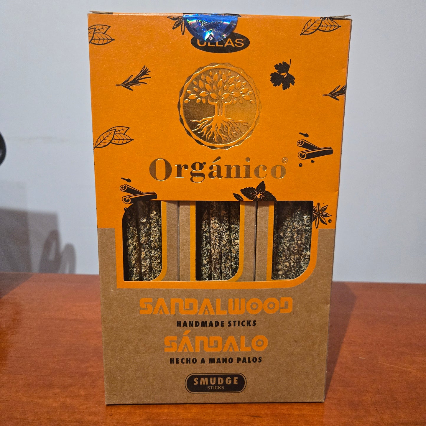 Incienso Orgánico Ullas Sándalo