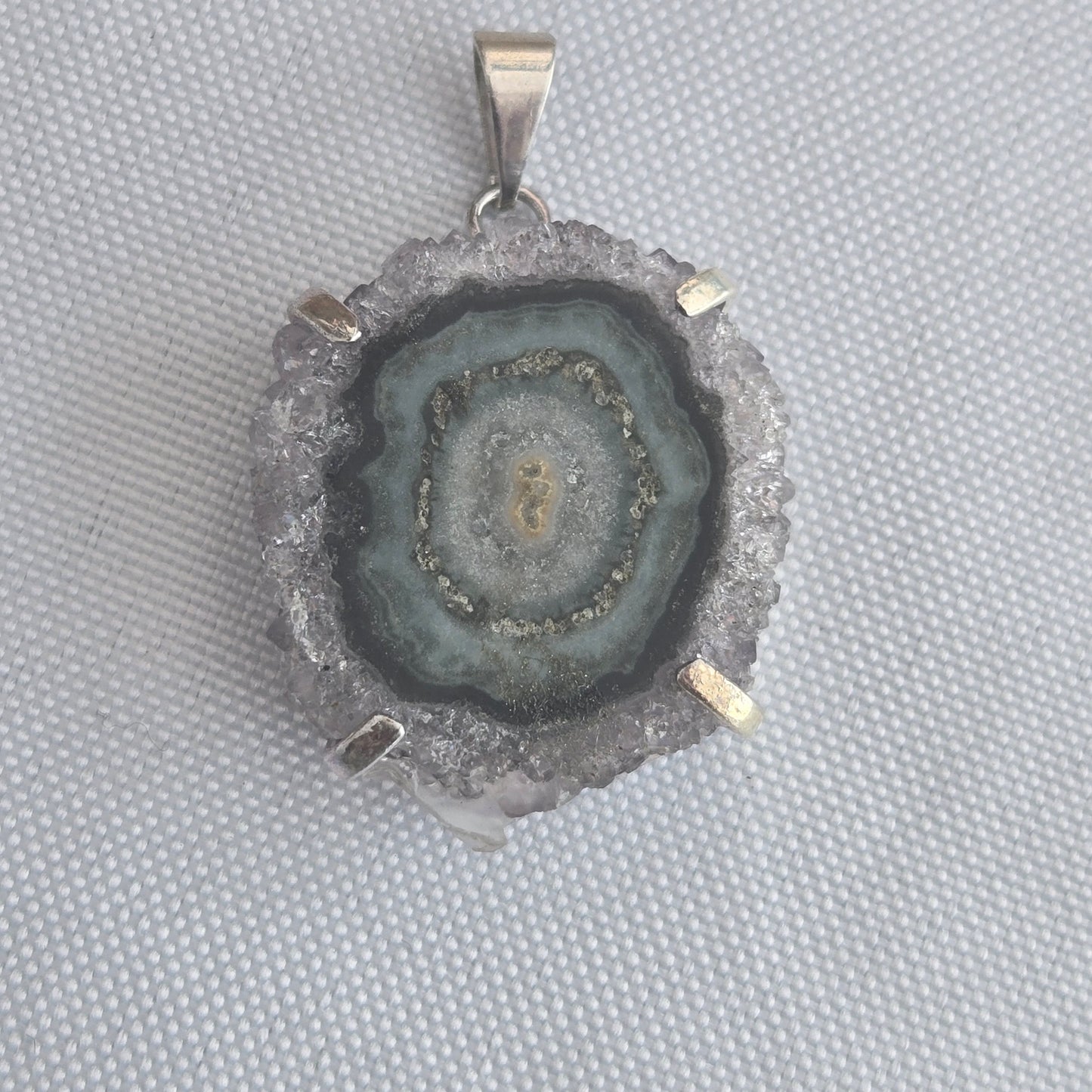 Colgante Estalactita Amatista