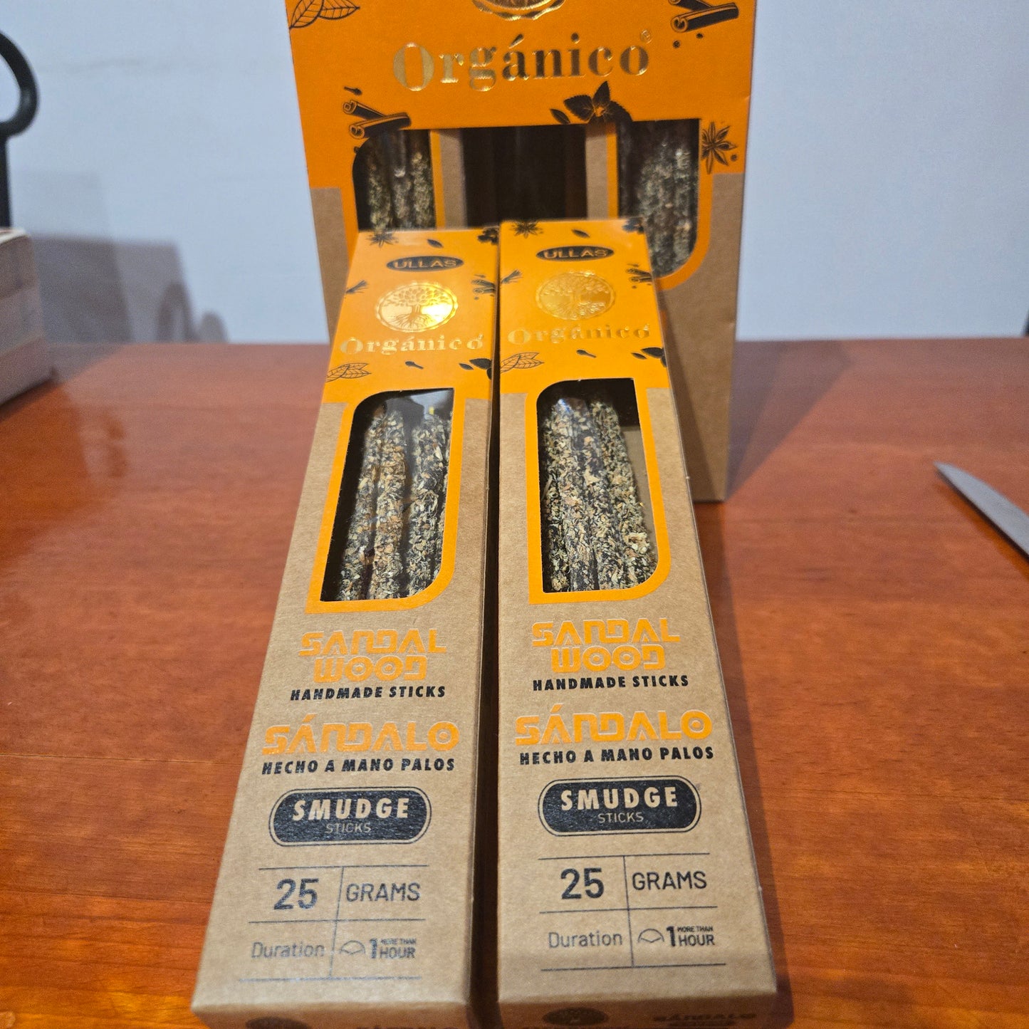 Incienso Orgánico Ullas Sándalo