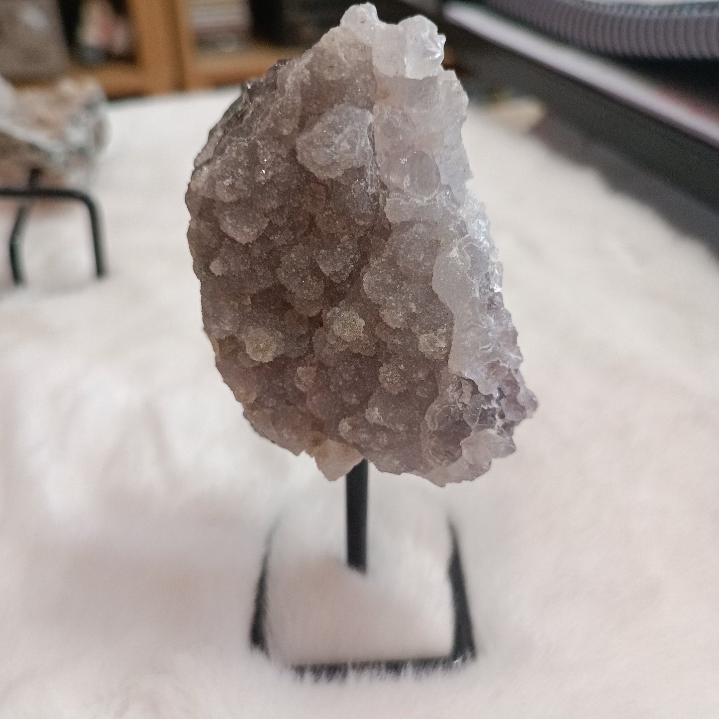 Drusas de Ágata en Peana