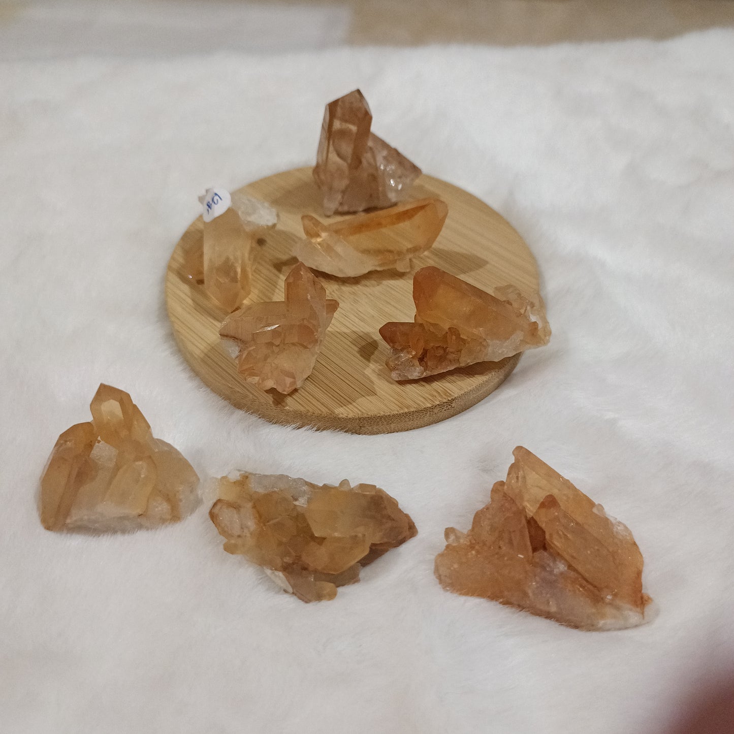 Drusas Cuarzo mandarina ( bruto )