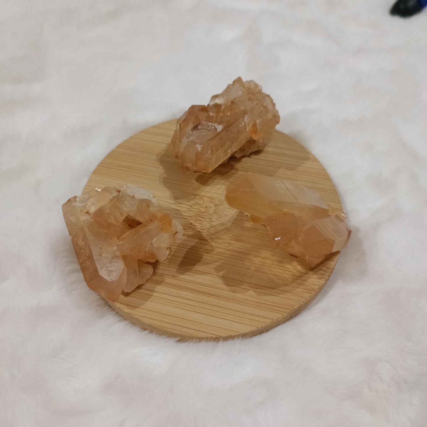 Drusas Cuarzo mandarina ( bruto )