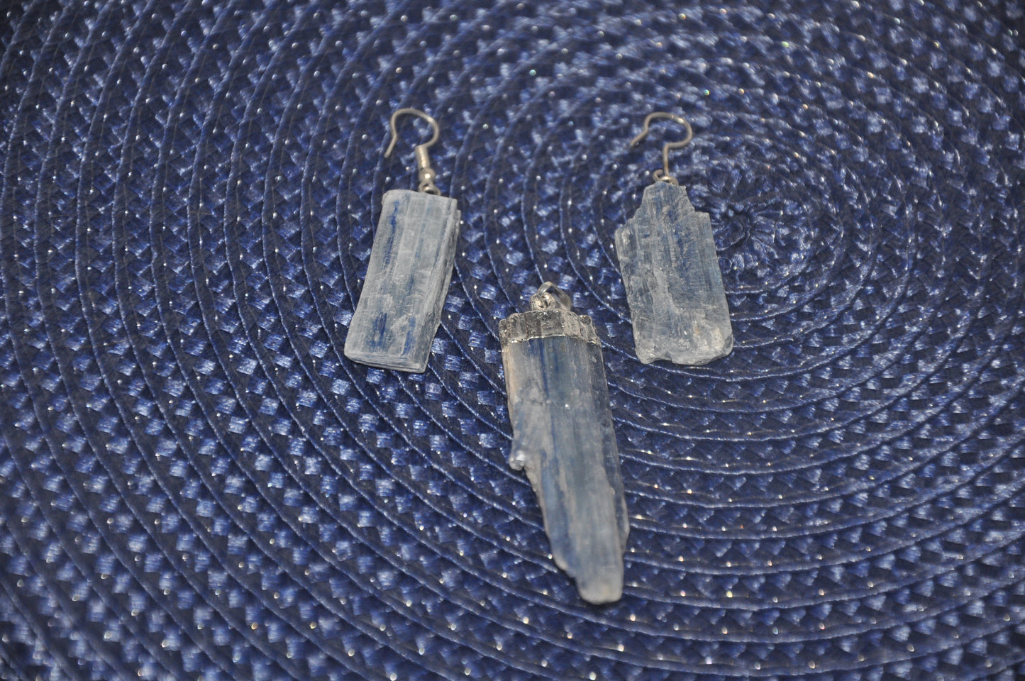 Colgante de Cianita Azul