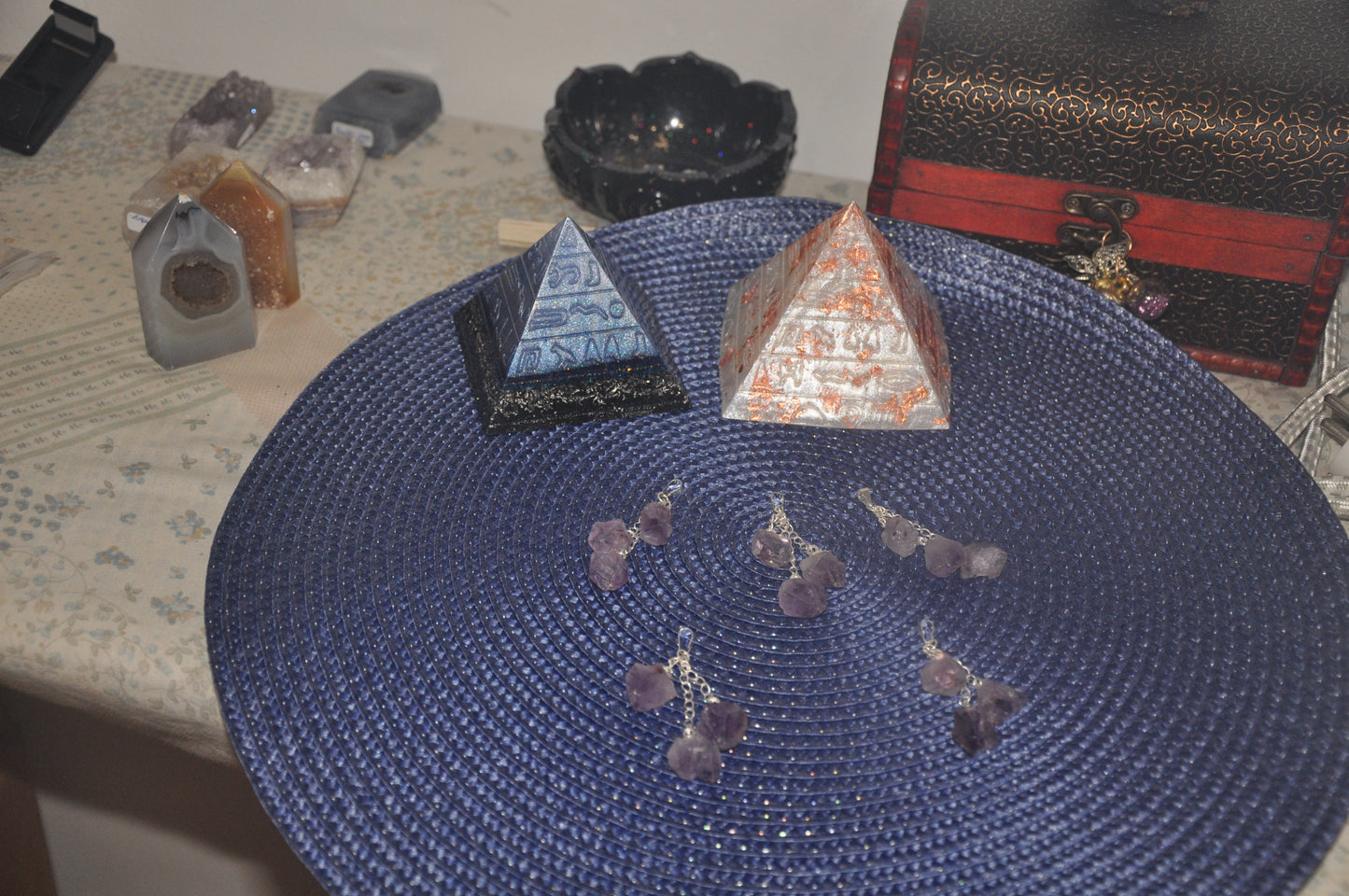 Colgante 3 Amatistas