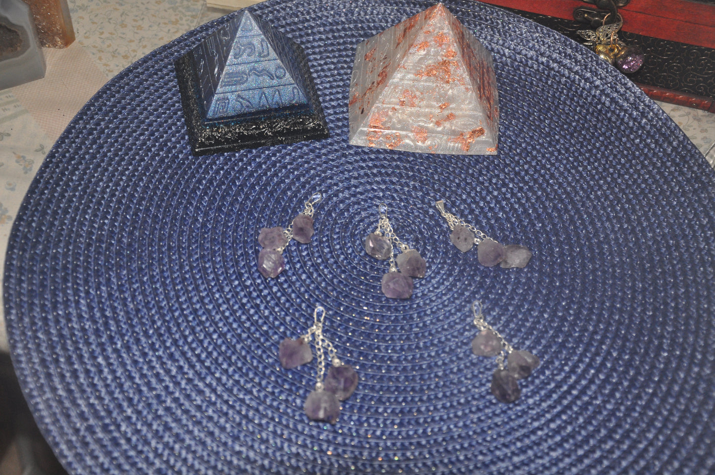 Colgante 3 Amatistas