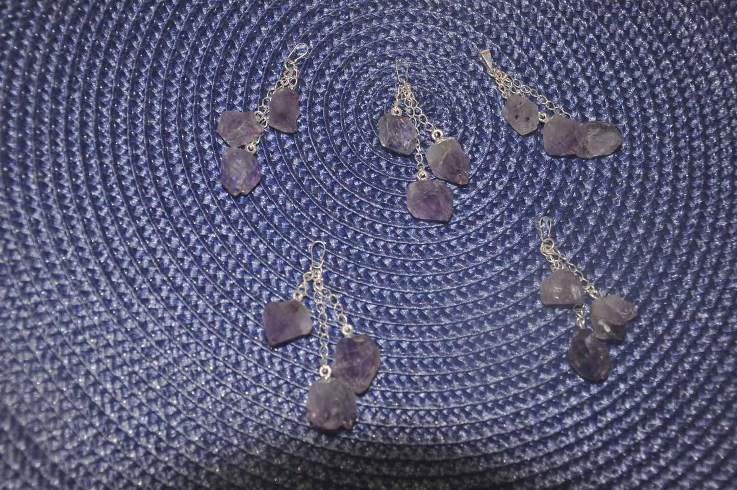 Colgante 3 Amatistas
