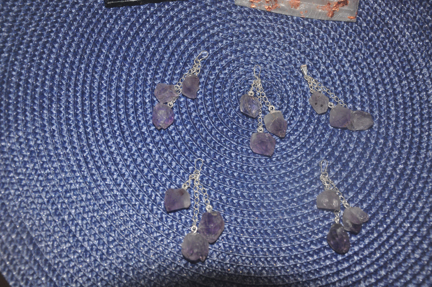 Colgante 3 Amatistas